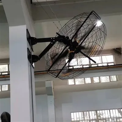 गोदाम के लिए बड़ी दीवार वाले कूलिंग पंखे