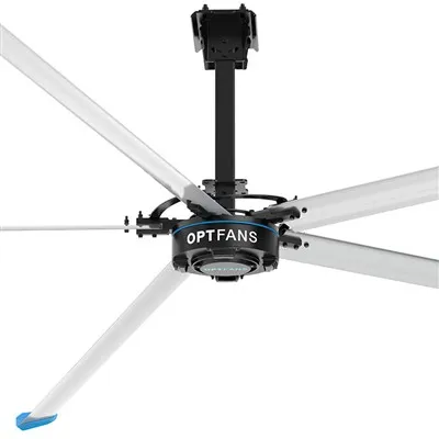 उच्च मात्रा कम गति वाले बड़े औद्योगिक पंखे